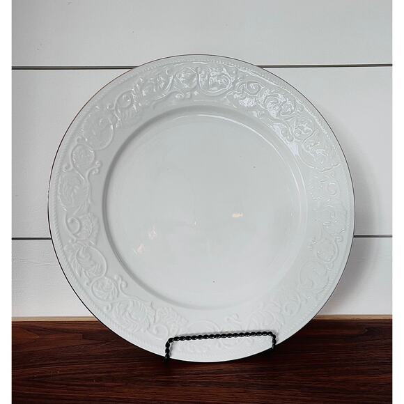 Dinner Plate Calais by Retroneu Farberware Gold Trim Replacement - Picture 2 of 6